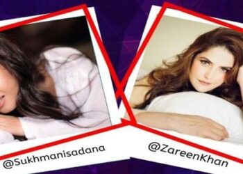 Zareen Khan to have a pyjama party in bed with Sukhmani Sadana on the night chat show ‘Sukhmani in Bed’