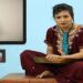Actress Sharmila Rajaram plays newS reader