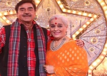 Shatrughan Sinha along wife Poonam Sinha grace Sony’s Indian Idol Season 12
