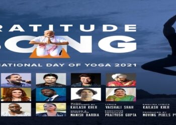 Grammy award winner and internationally renowned musicians unite with Indian legends to create the Yoga Anthem