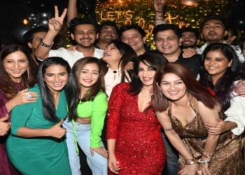 Smita Gondkar hosts annual Bigg Boss Marathi and Hindi reunion bash at BPM lounge