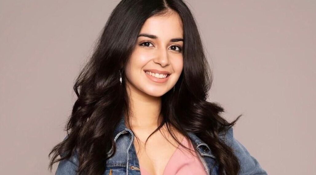 Anvesha Vij poses confidently on set, radiating her vibrant energy and passion for acting