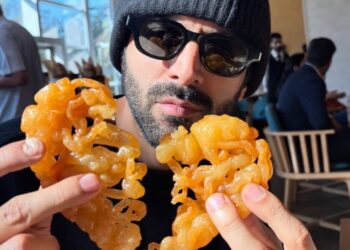 heart shaped jalebi